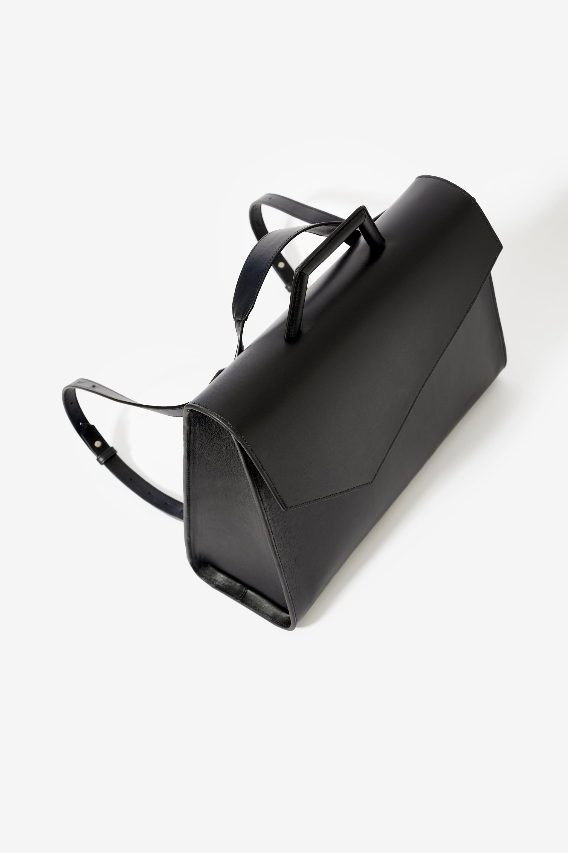 Harper Convertible Tote Backpack Briefcase in Ebony