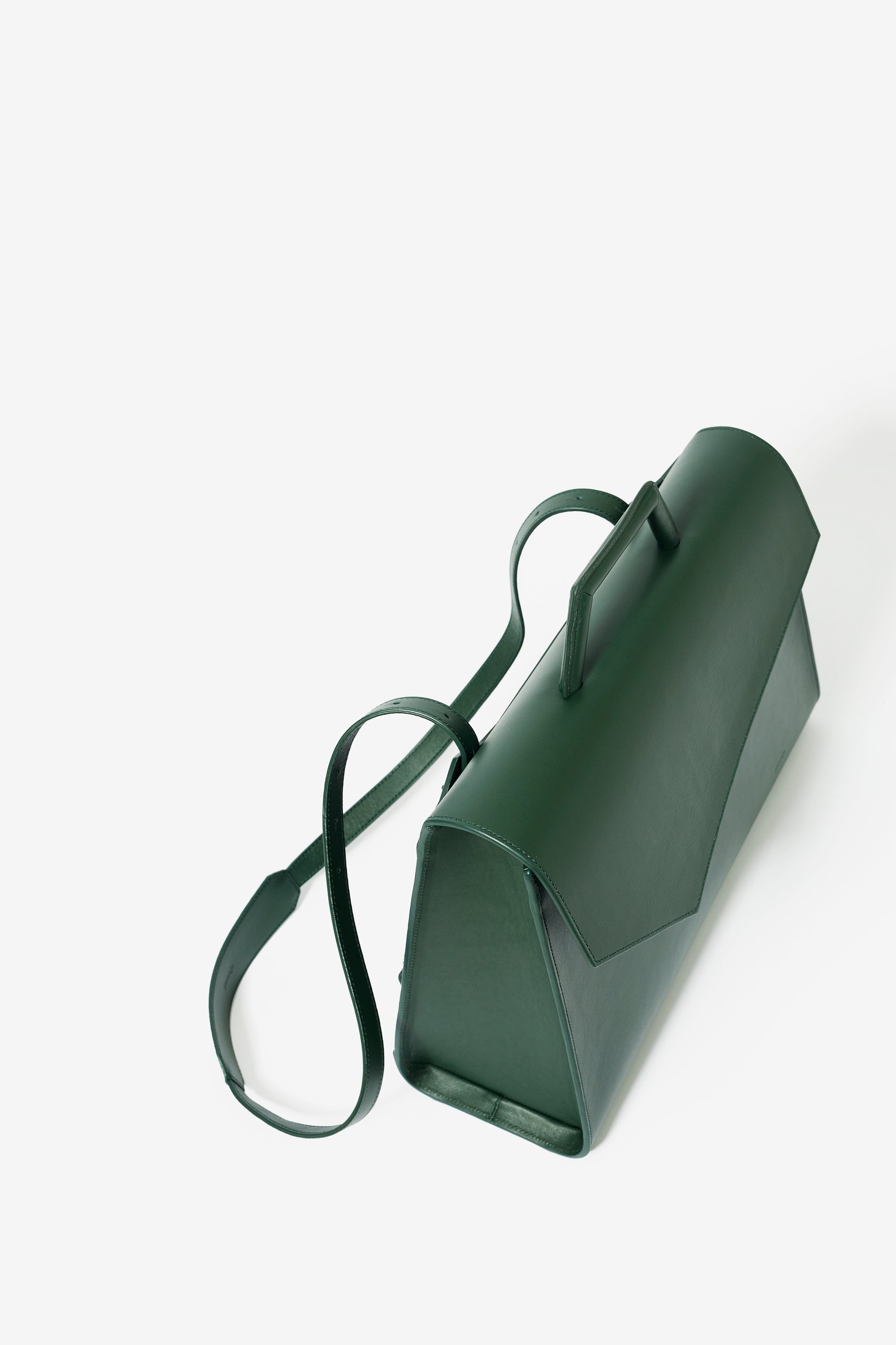 Harper Convertible Tote Backpack Briefcase in Moss