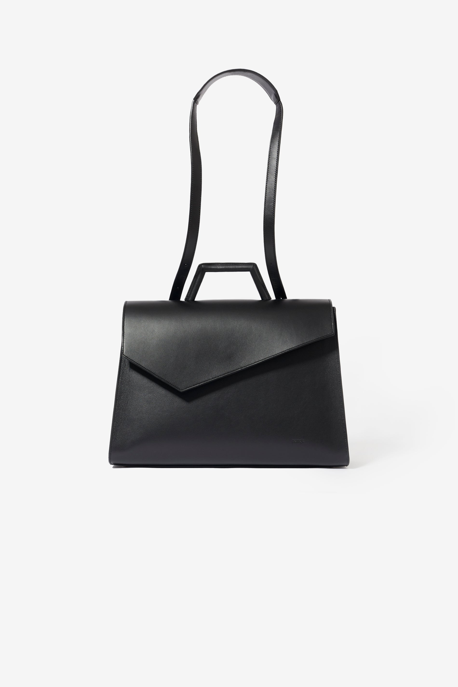 Harper Convertible Tote Backpack Briefcase in Ebony